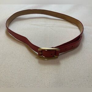 Vintage Morris Moskowitz Leather Belt
